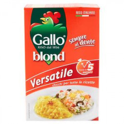 Riso blond parboiled GALLO versatile 1kg