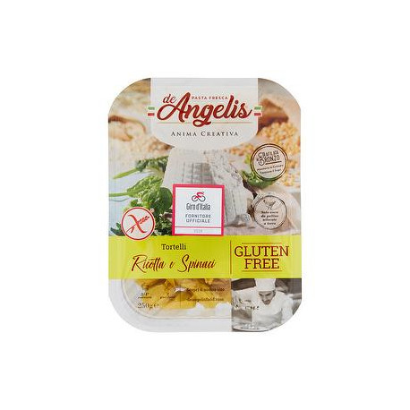 Tortellini ricotta e spinaci no glutine ARMANDO DE ANGELIS 250gr
