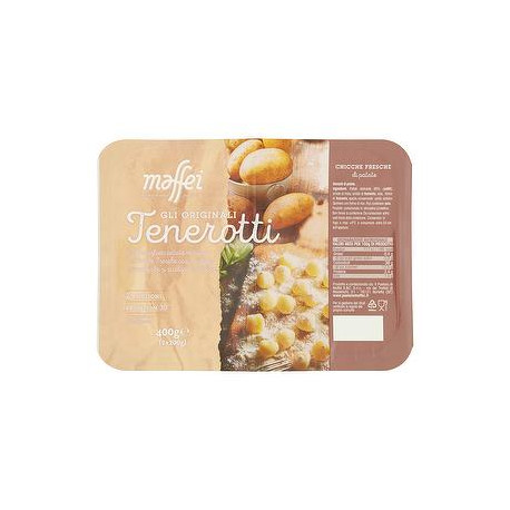 Chicche fresche di patate gli originali Tenerotti IL PASTAIO MAFFEI conf. 200g x 2 pezzi