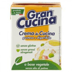 Crema da cucina GRAN CUCINA a base vegetale senza glutine 200gr
