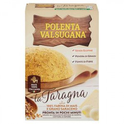 La taragna polenta VALSUGANA 100% farina di mais e grano saraceno 330gr