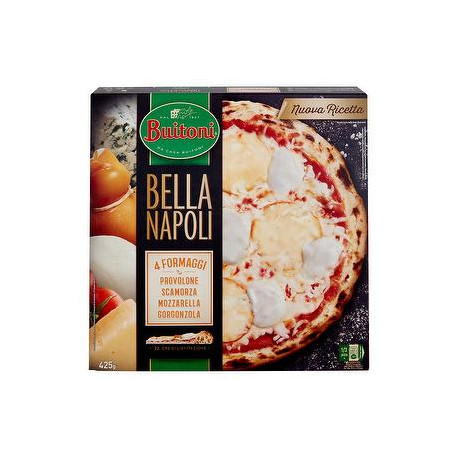 Pizza Bella Napoli BUITONI 4 formaggi 425gr