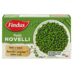 Piselli novelli FINDUS 450gr