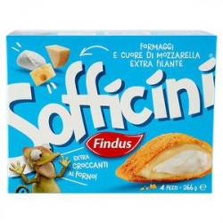 Sofficini FINDUS formaggi più mozzarella 266gr conf. da 4 pezzi