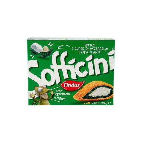 Sofficini FINDUS spinaci più mozzarella 266gr conf. da 4 pezzi