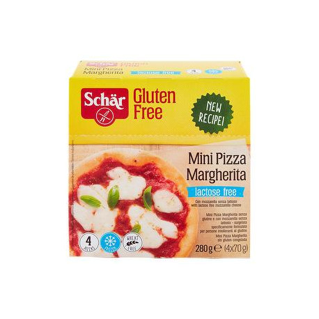 Mini Pizze margherita senza glutine SCHÄR 280gr conf. da 4 pezzi
