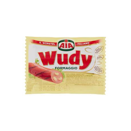 Wurstel Wudy AIA senza glutine al formaggio 150gr