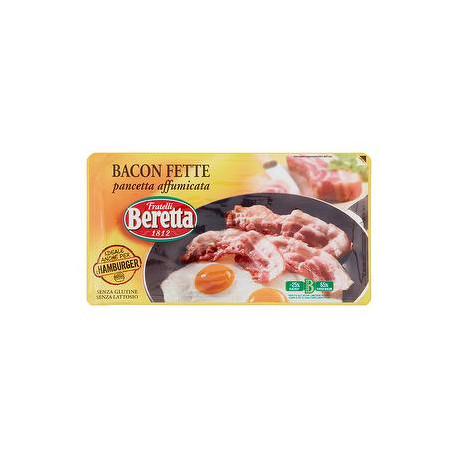 Bacon fette BERETTA pancetta affumicata 100gr