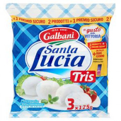 Mozzarella Santa Lucia GALBANI conf. 125gr x 3 pezzi