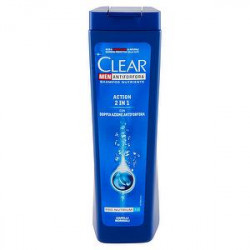 Shampoo Men CLEAR antiforfora action 2 in 1 250ml