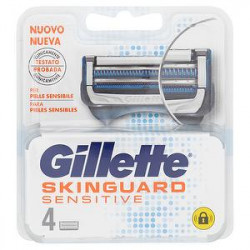 Ricambi Rasoio Skinguard Sensitive GILLETTE conf. da 4 pezzi