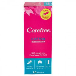 Proteggi-slip CAREFREE fresca fragranza conf. da 20 pezzi