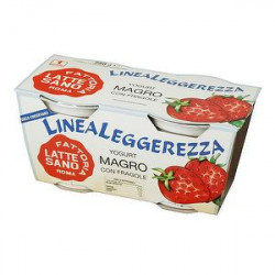 Yogurt Leggerezza FATTORIA LATTE SANO ROMA fragola conf. 125gr x 2 pezzi