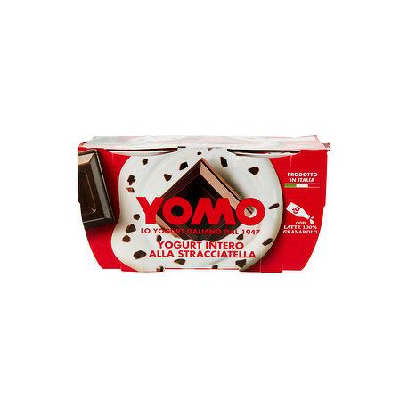 Yogurt intero YOMO stracciatella conf. 125gr x 2 pezzi
