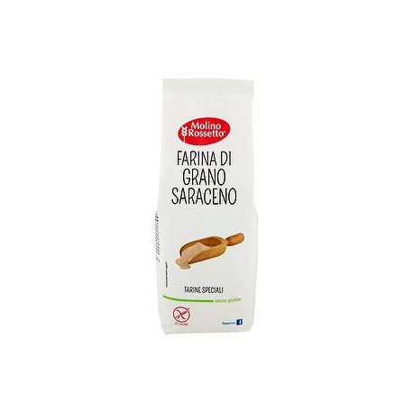 Farina di grano saraceno MOLINO ROSSETTO senza glutine 500gr