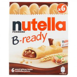Nutella B-Ready FERRERO 132gr conf. da 6 pezzi