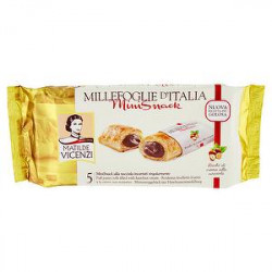 Mini Snack Millefoglie d'Italia MATILDE VICENZI nocciola 125gr