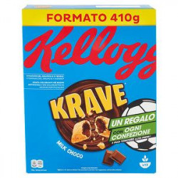 Cereali Choco Krave KELLOGG'S cioccolato al latte 410gr