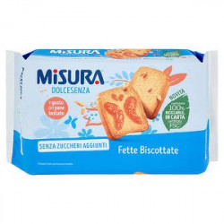 Fette biscottate Dolcesenza MISURA 320gr