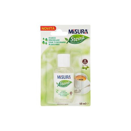 Dolcificante Stevia liquida MISURA 50ml