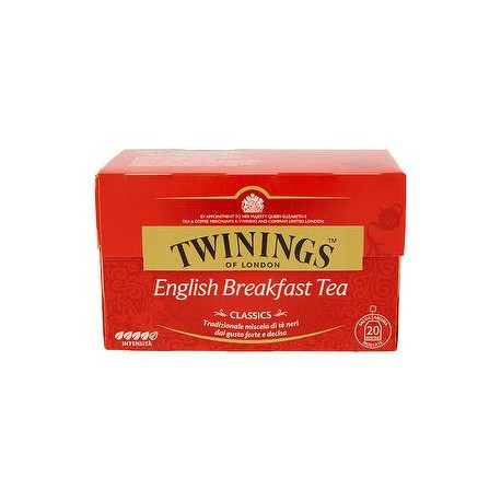English Breakfast tea TWININGS 40gr conf. da 20 filtri